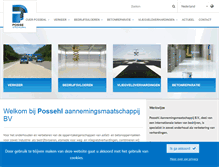 Tablet Screenshot of possehl.nl